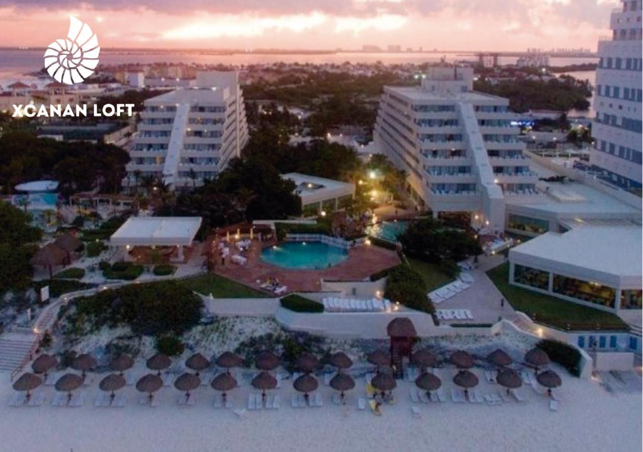 Xcanan Loft On Park Royal, The Best Area In Cancun Right On The Beach Экстерьер фото