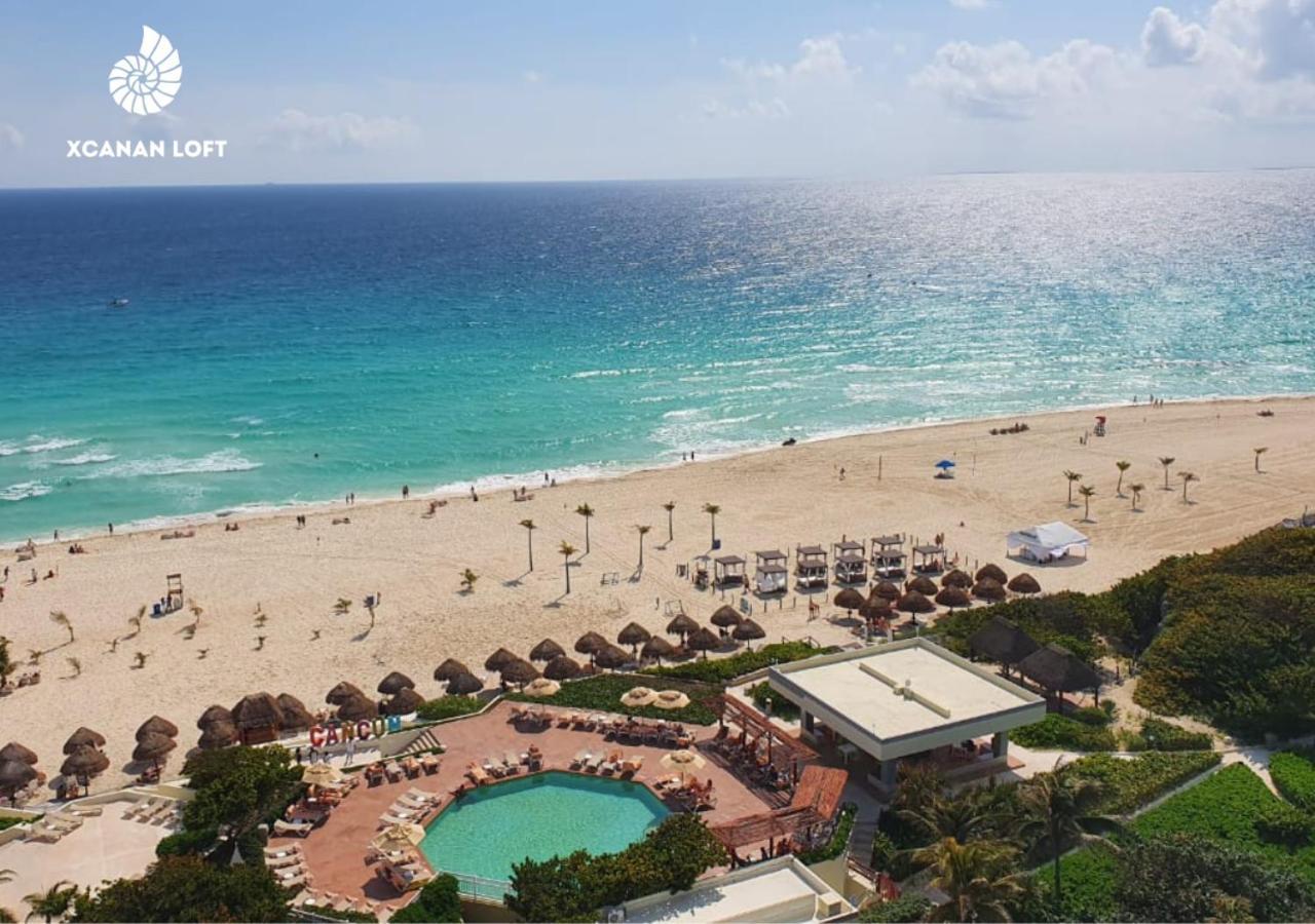 Xcanan Loft On Park Royal, The Best Area In Cancun Right On The Beach Экстерьер фото