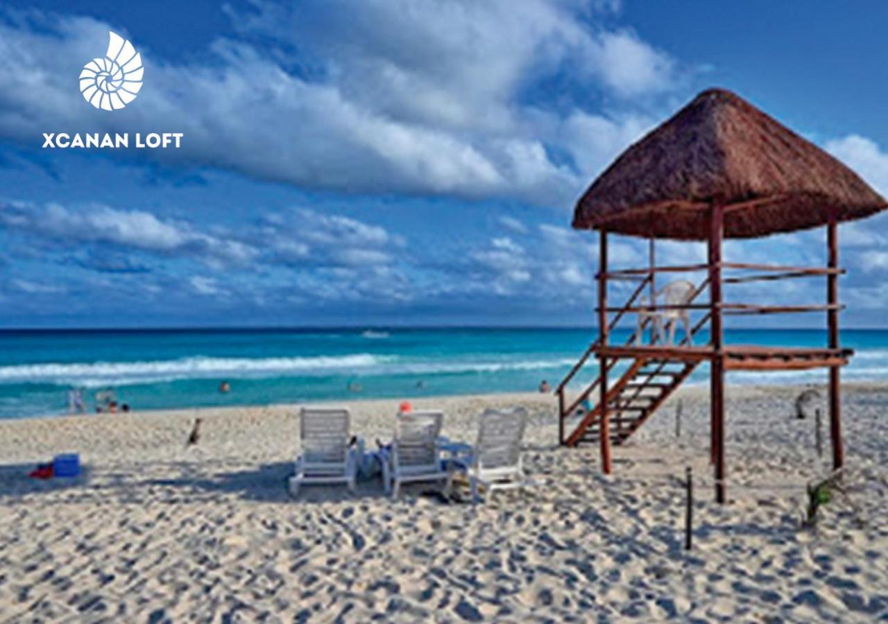 Xcanan Loft On Park Royal, The Best Area In Cancun Right On The Beach Экстерьер фото