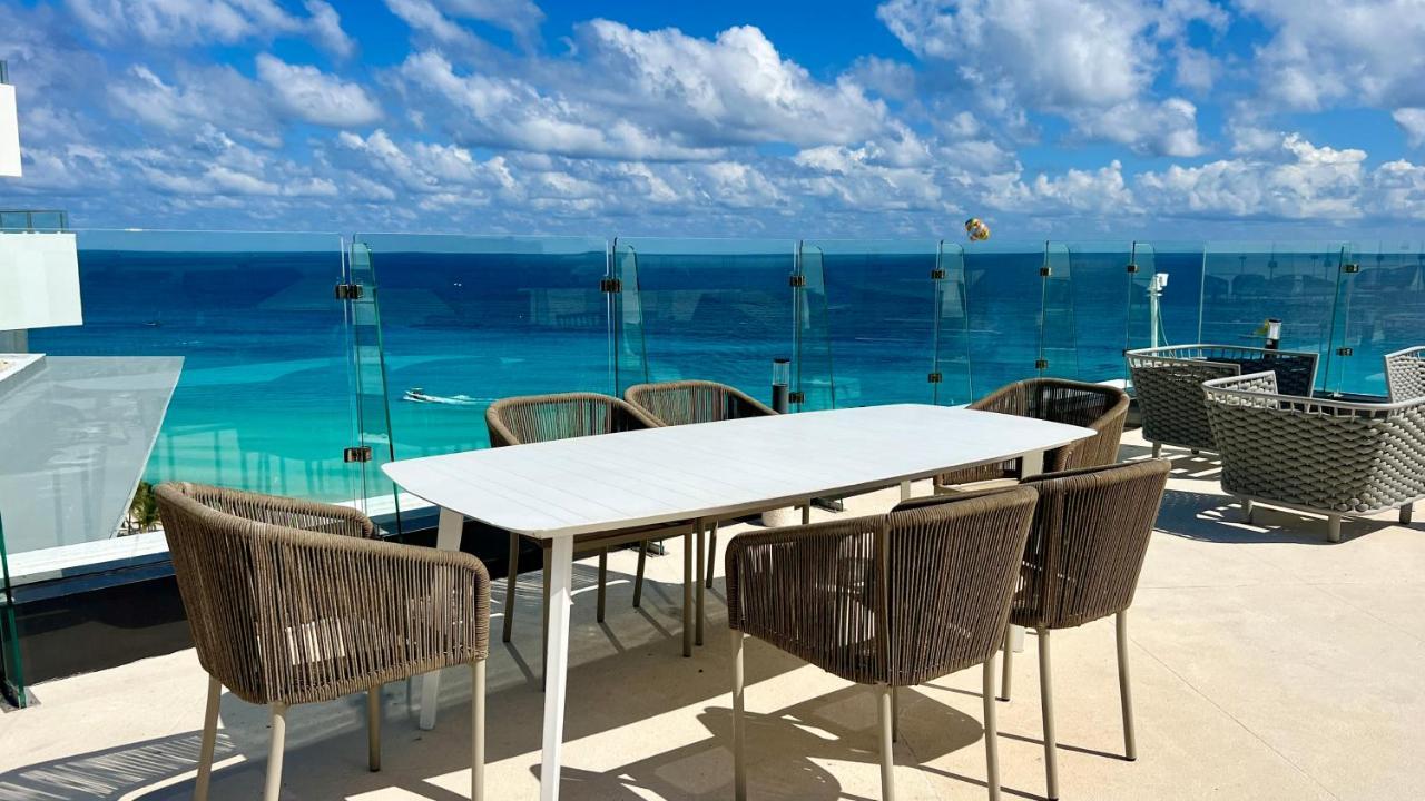 Xcanan Loft On Park Royal, The Best Area In Cancun Right On The Beach Экстерьер фото
