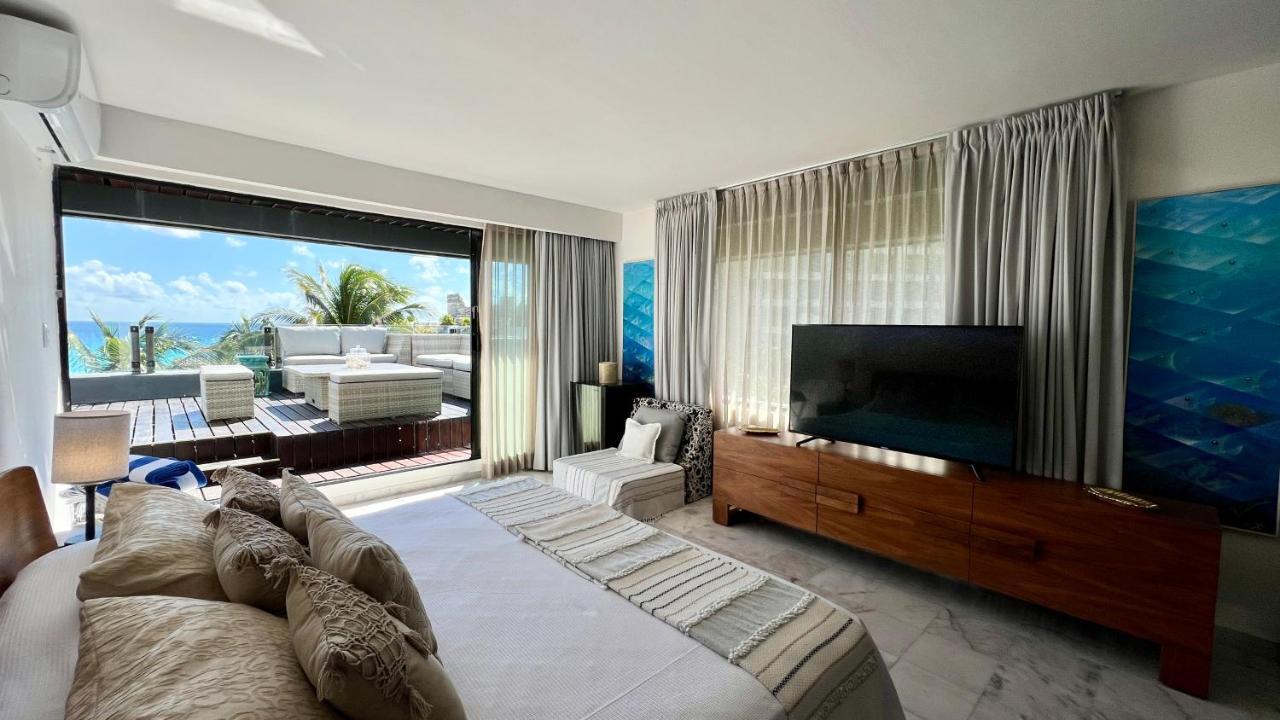 Xcanan Loft On Park Royal, The Best Area In Cancun Right On The Beach Экстерьер фото