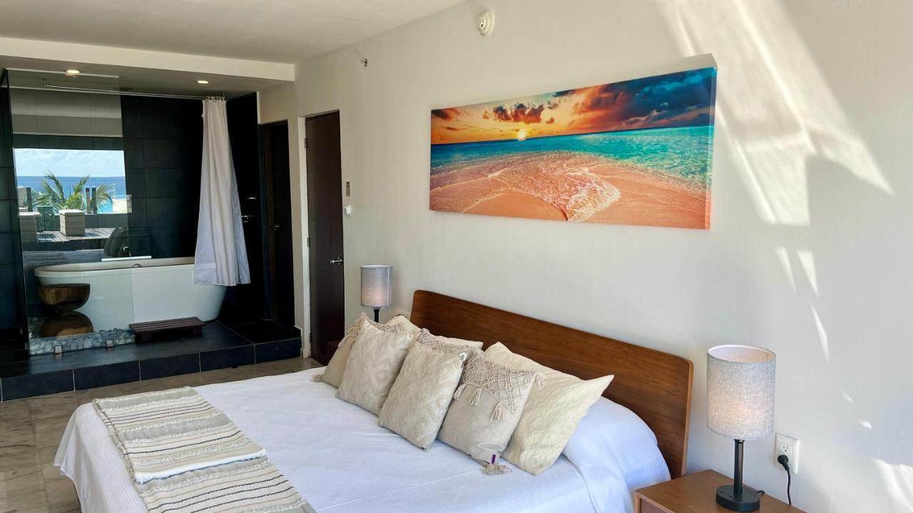 Xcanan Loft On Park Royal, The Best Area In Cancun Right On The Beach Экстерьер фото