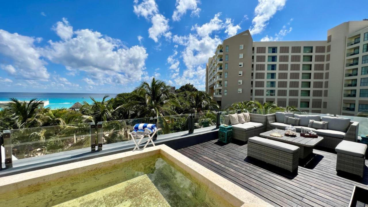 Xcanan Loft On Park Royal, The Best Area In Cancun Right On The Beach Экстерьер фото